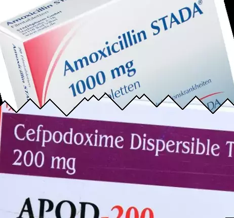 Amoksisilin vs Cefpodoxime