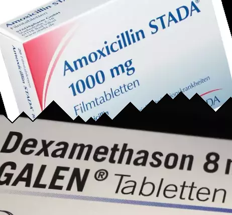 Amoksisilin vs Deksametason