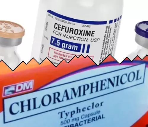 Cefuroxime vs Kloramfenikol
