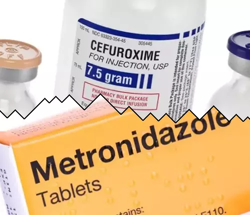 Cefuroxime vs Metronidazol