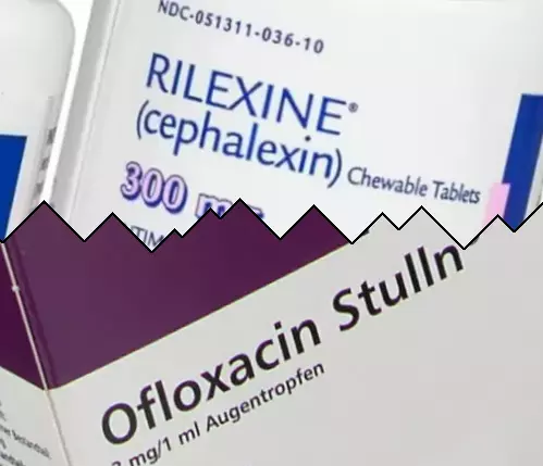 Cephalexin vs Ofloksasin