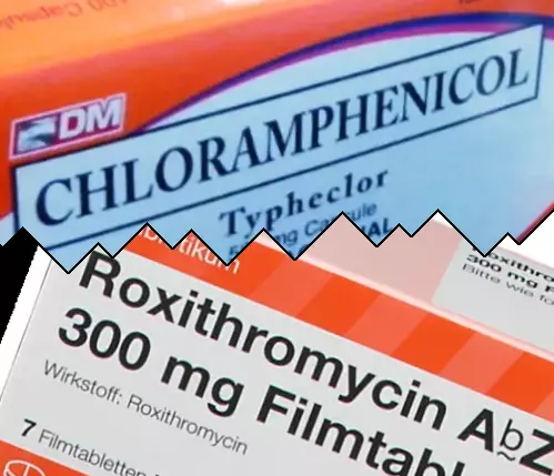 Kloramfenikol vs Roxithromycin