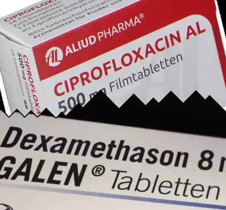 Ciprofloxacin vs Deksametason