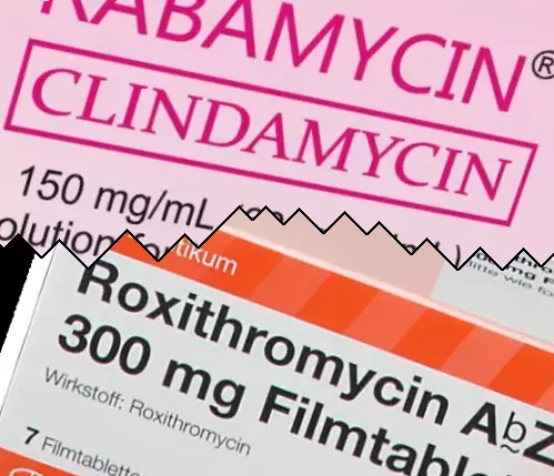Klindamisin vs Roxithromycin