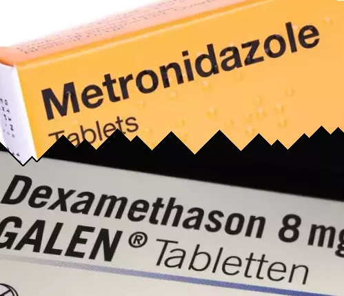Metronidazol vs Deksametason