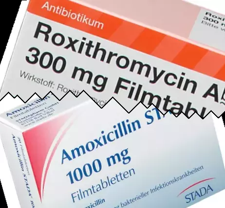 Roxithromycin vs Amoksisilin
